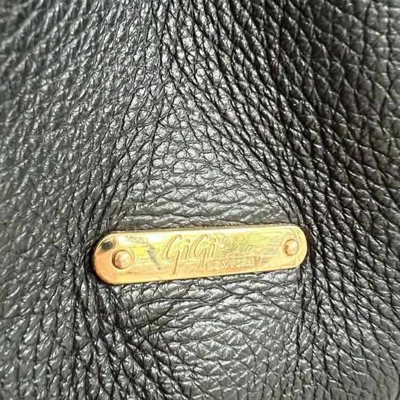 Gigi NY Bag - Hayden Satchel - black embossed python - Picture 5 of 8